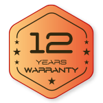 12 years warranty